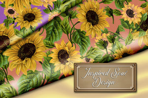 Sunflower Rapture Set 1 | 25 JPG Seamless Textures